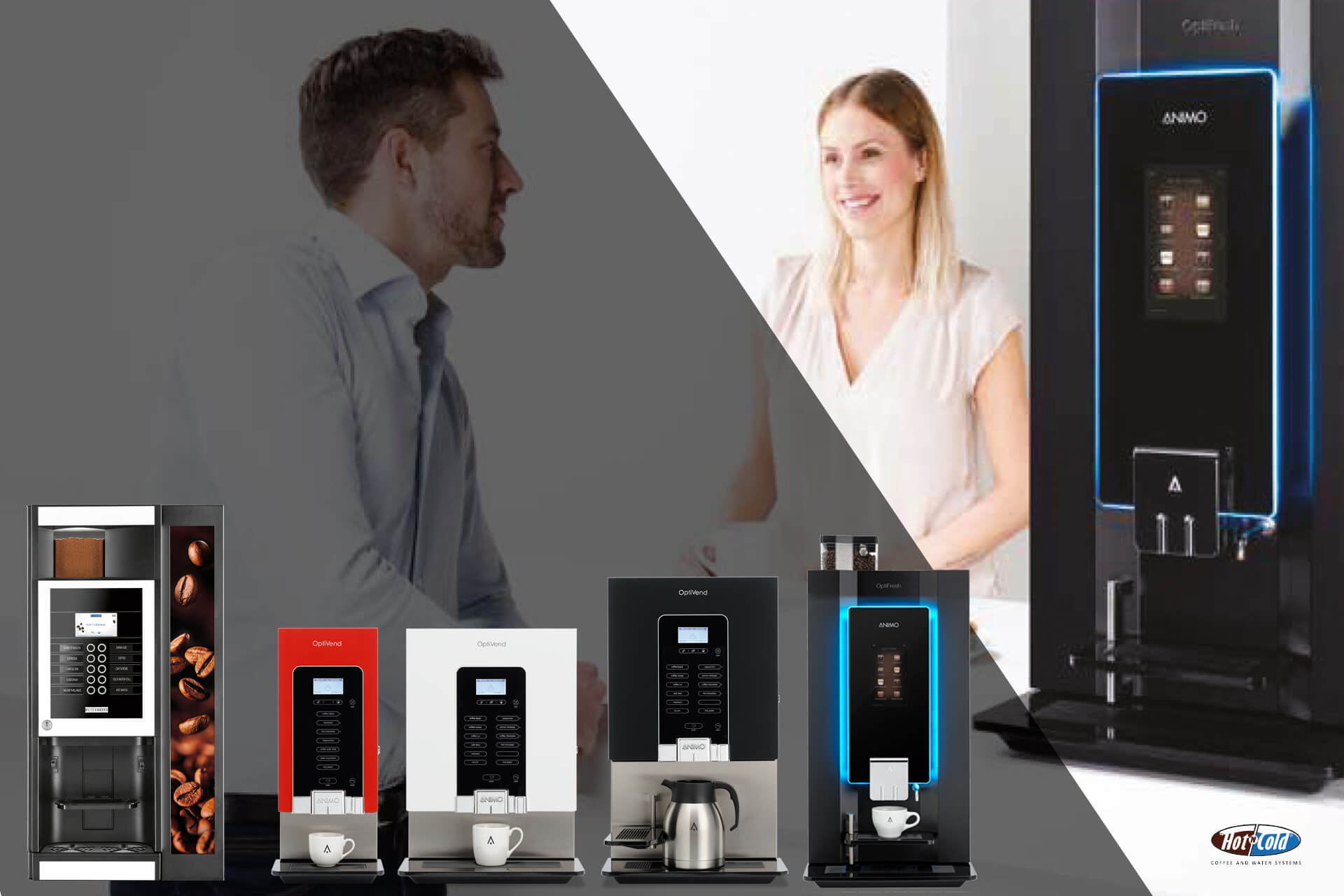 Kaffeautomater til erhverv
